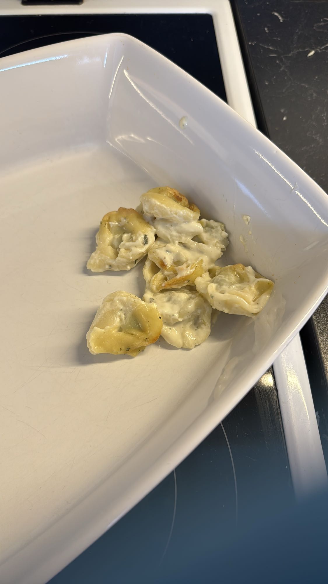 Tortellini med gräddsås