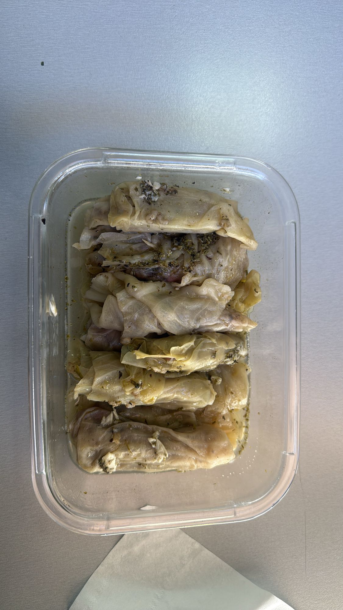 Stuffed cabbage rolls