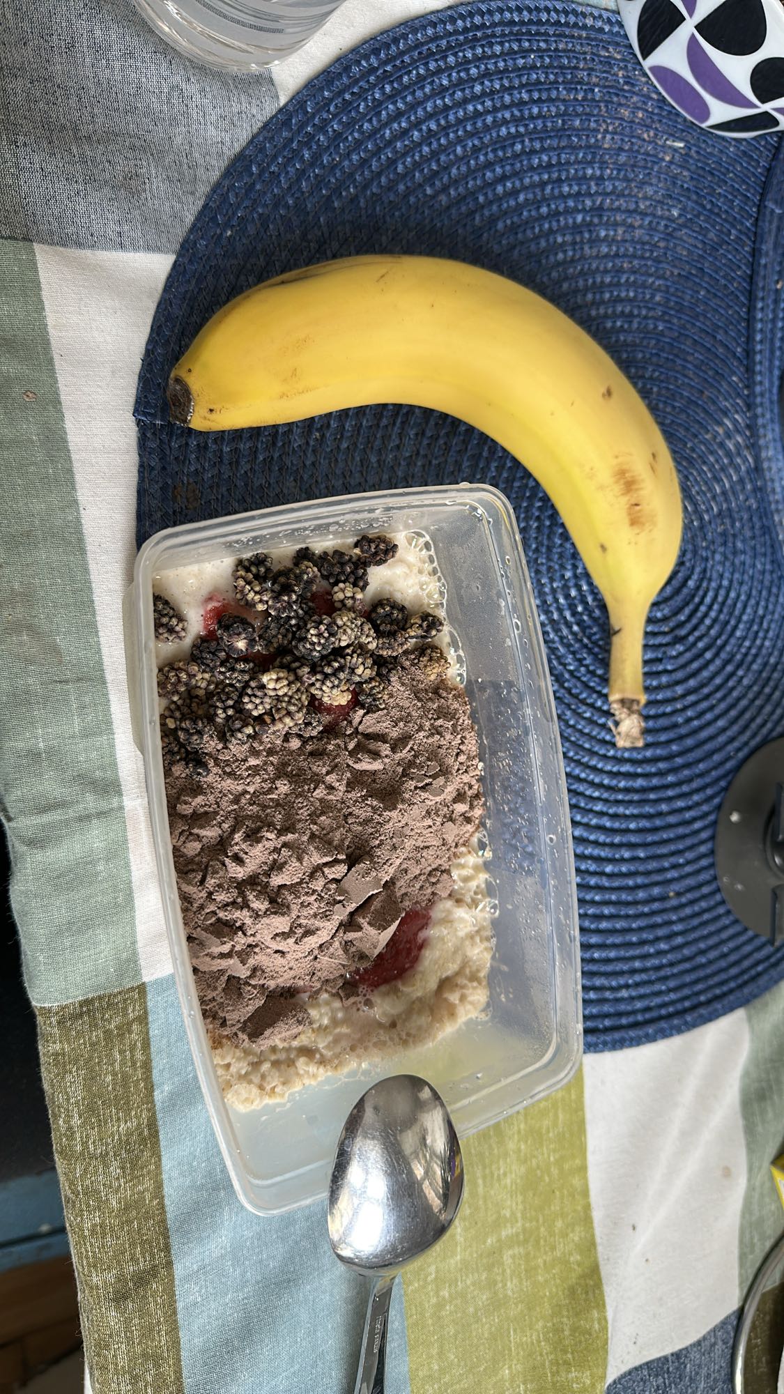 Havregrynsgröt med bär