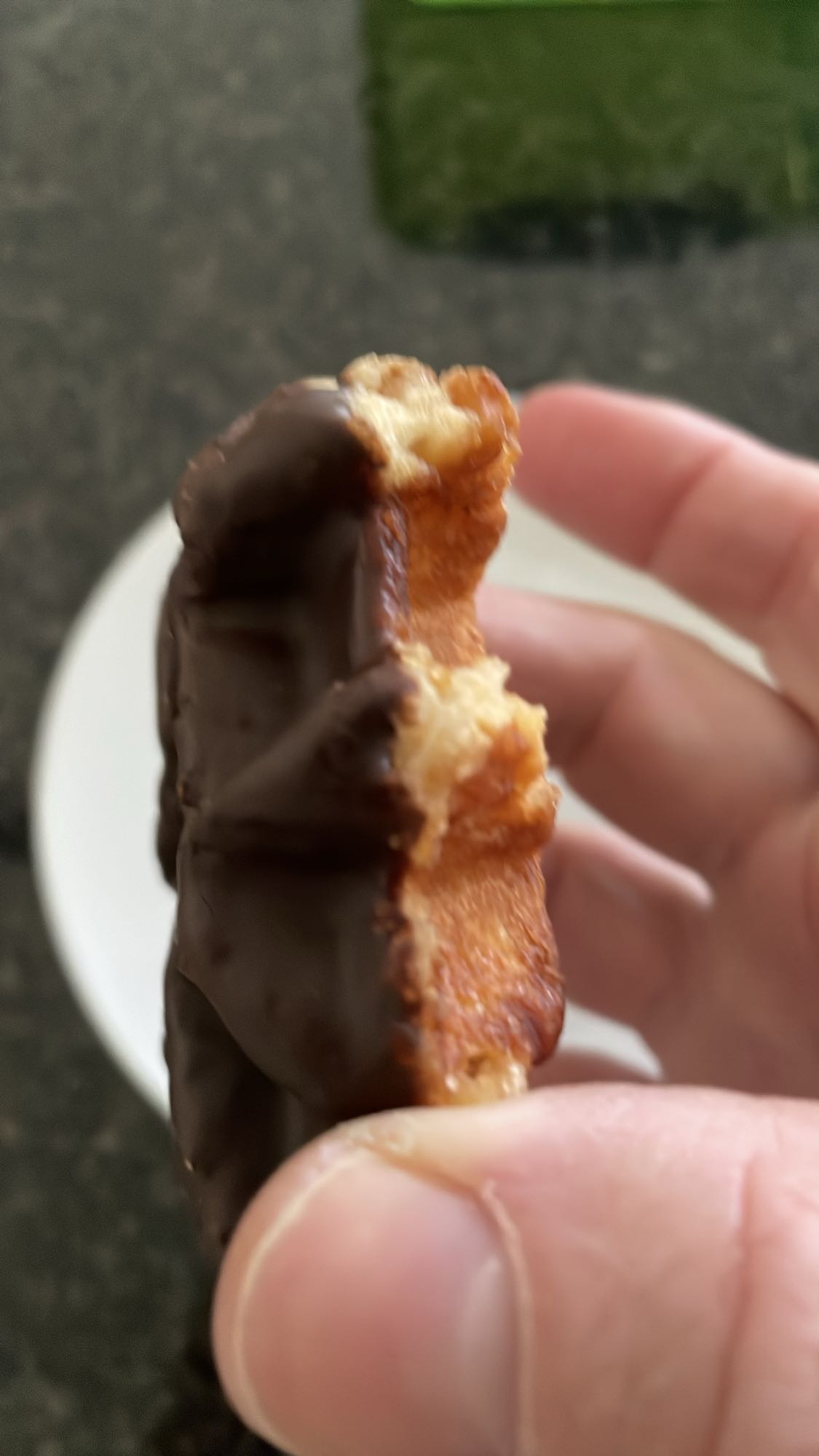 Chocoladewafel snack