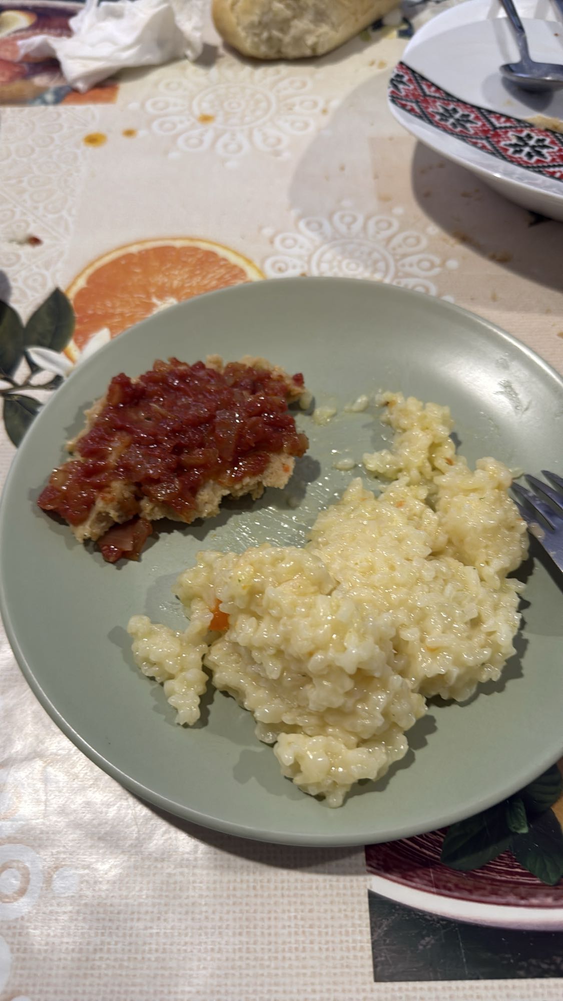 Chiftea cu orez cremos