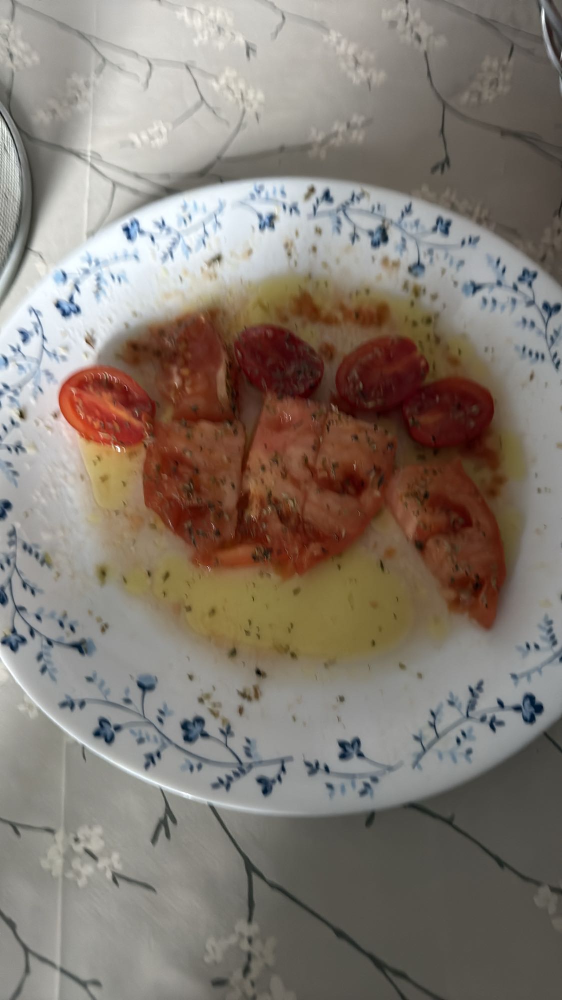 ensalada de tomate simple