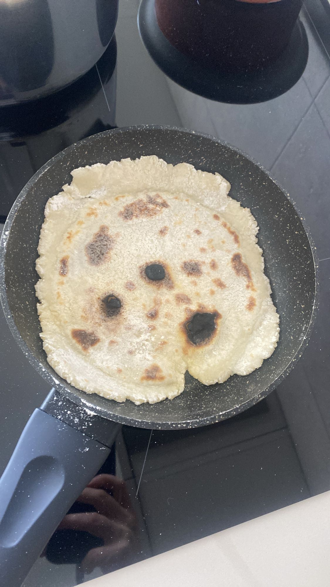 Lipie simplă la tigaie