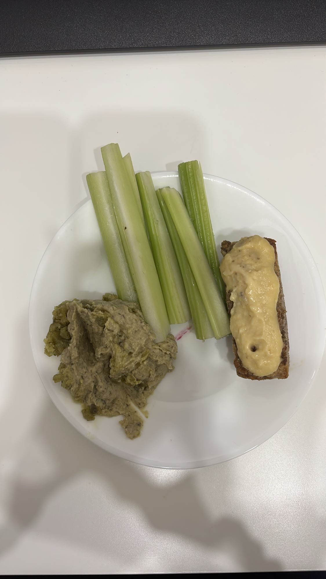 Collation céleri et tartine