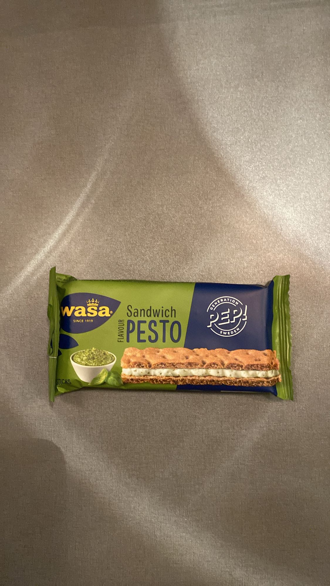 Wasa sandwich pesto