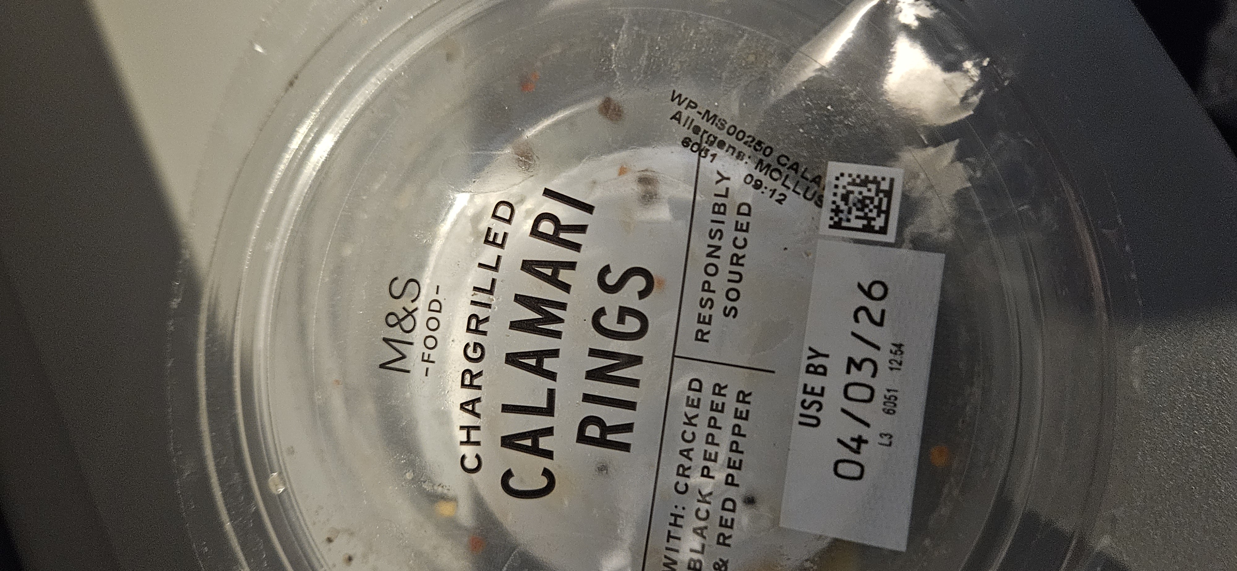 Chargrilled Calamari Rings