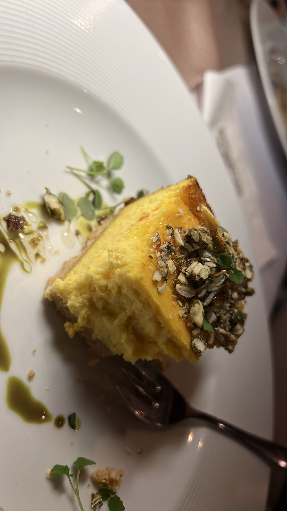 Cheesecake cu semințe