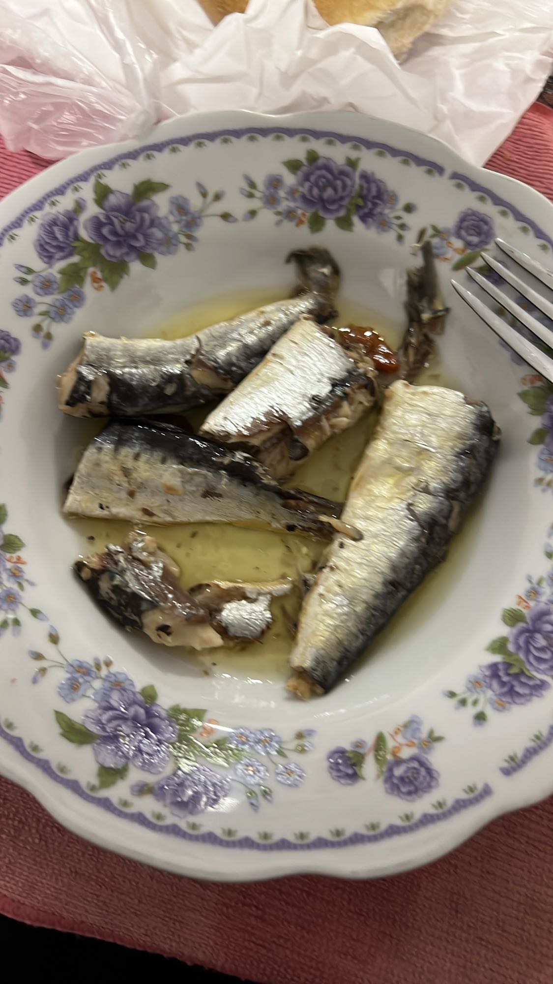 Sardines in oil