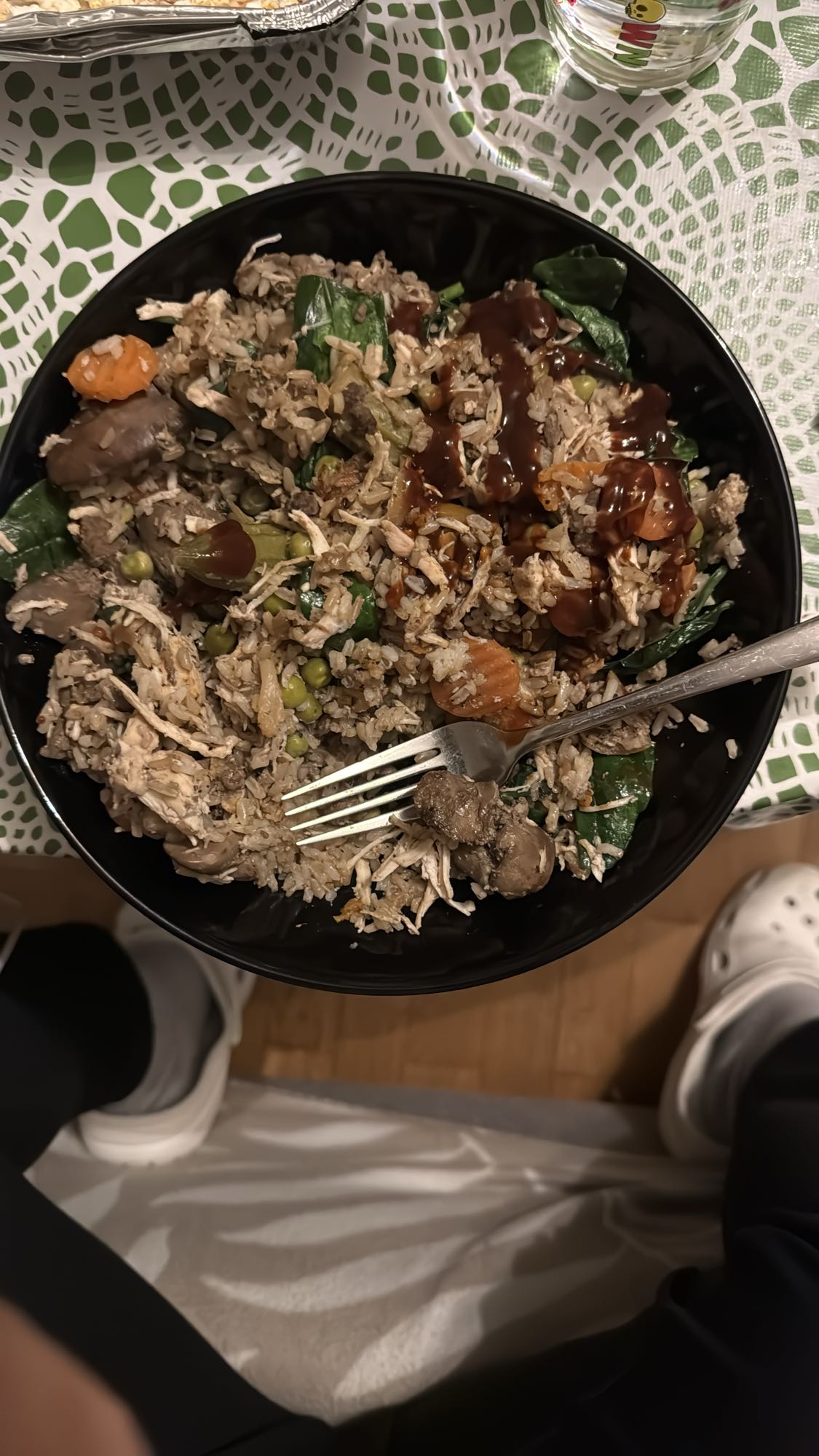 Kycklingris med grönsaker