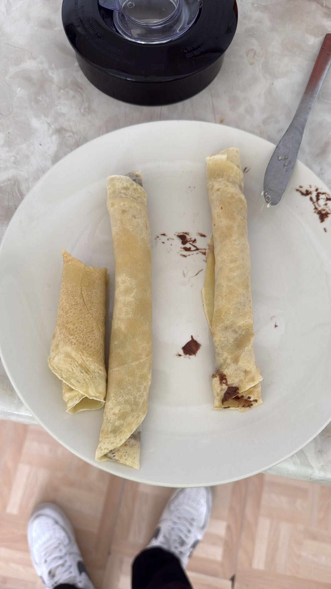 Crêpes au chocolat