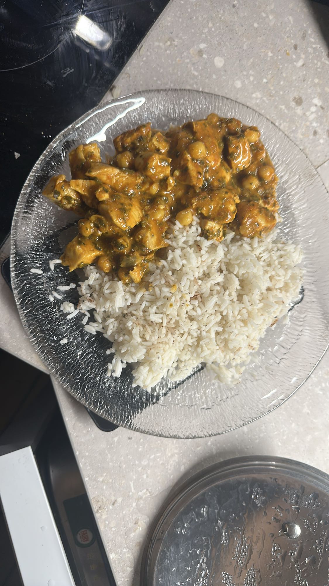 Kycklinggryta med ris