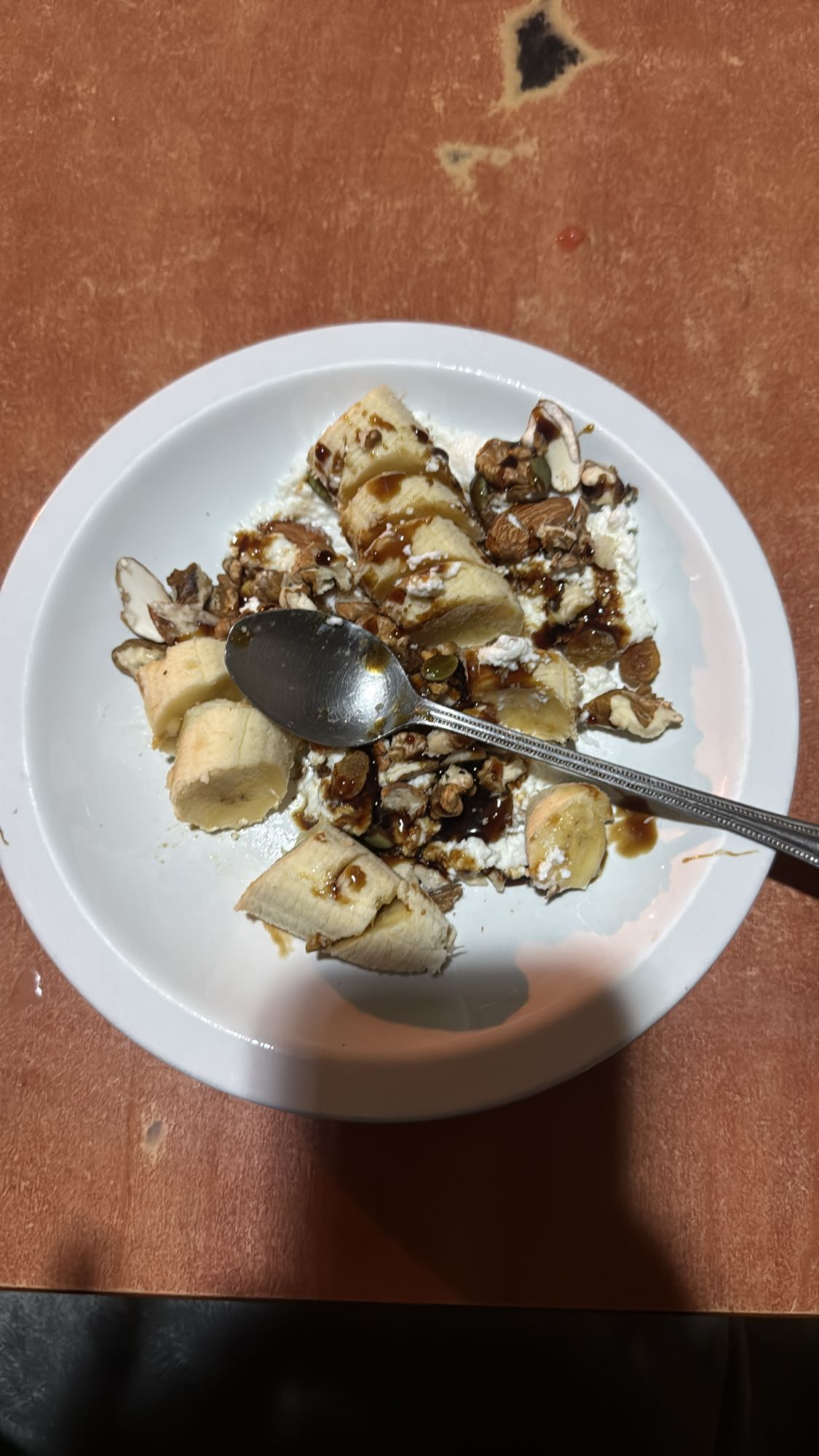 Banana nut cottage cheese