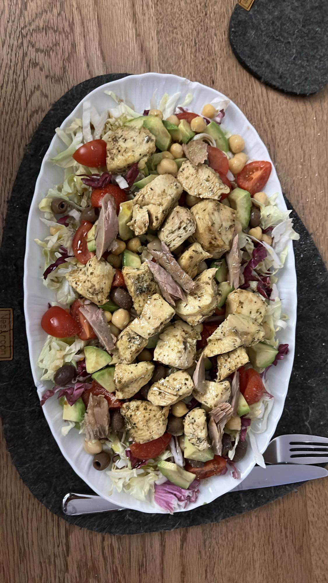 Chicken Tuna Salad