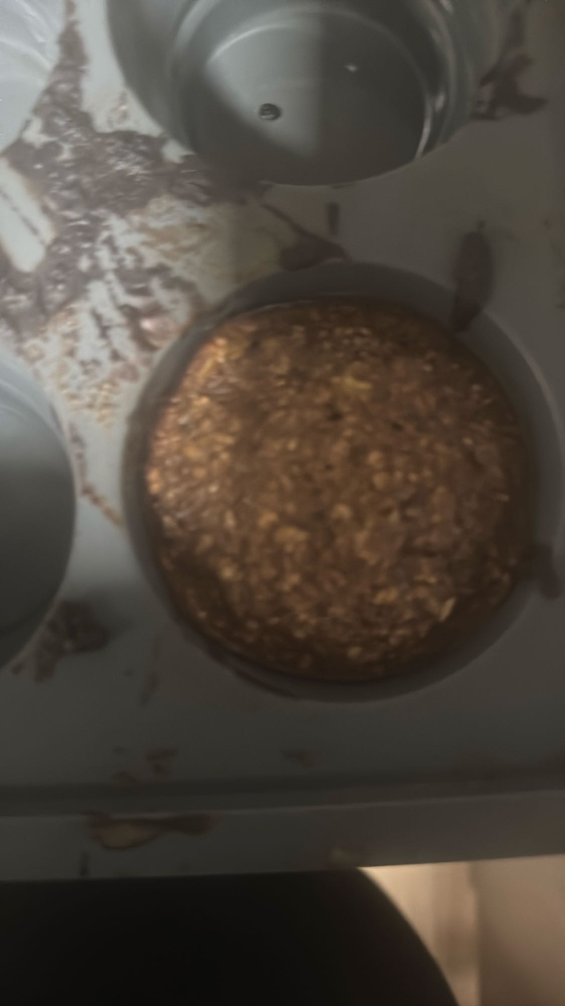 muffin de avena y plátano