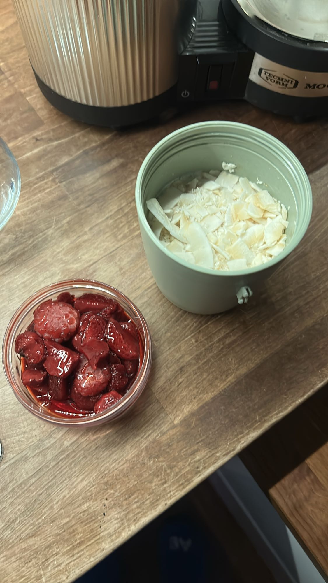 Jordgubb & kokos frukost