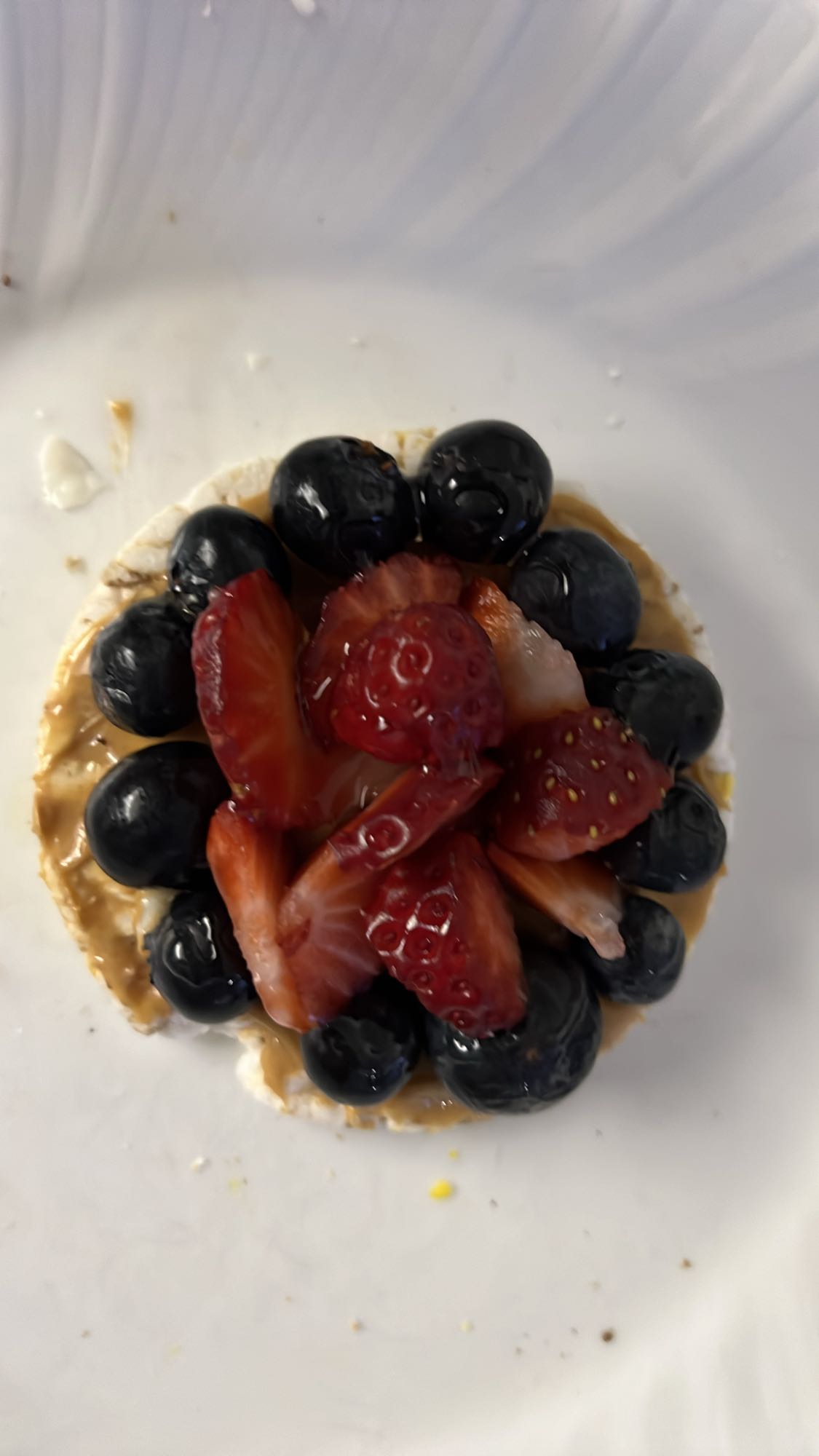Rice Cake with Berries