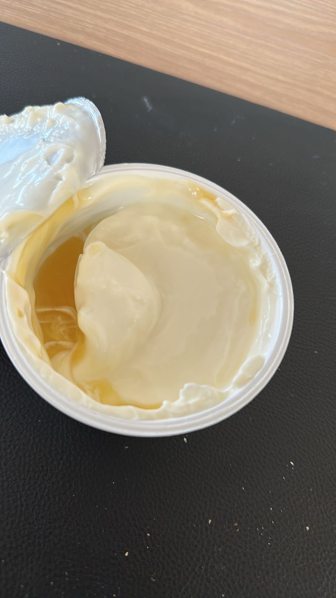 Greek yogurt with honey
