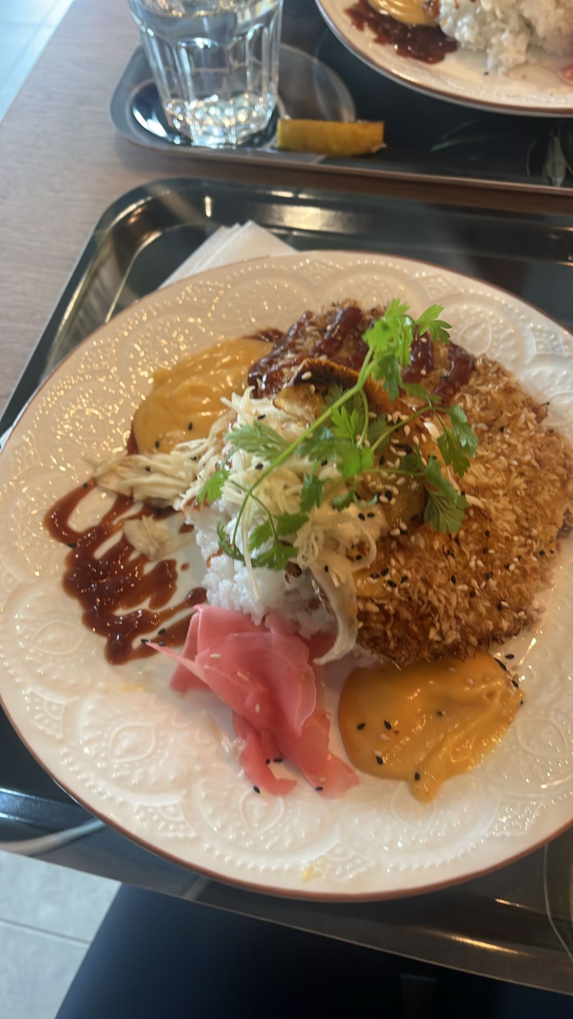 Kyckling katsu med ris