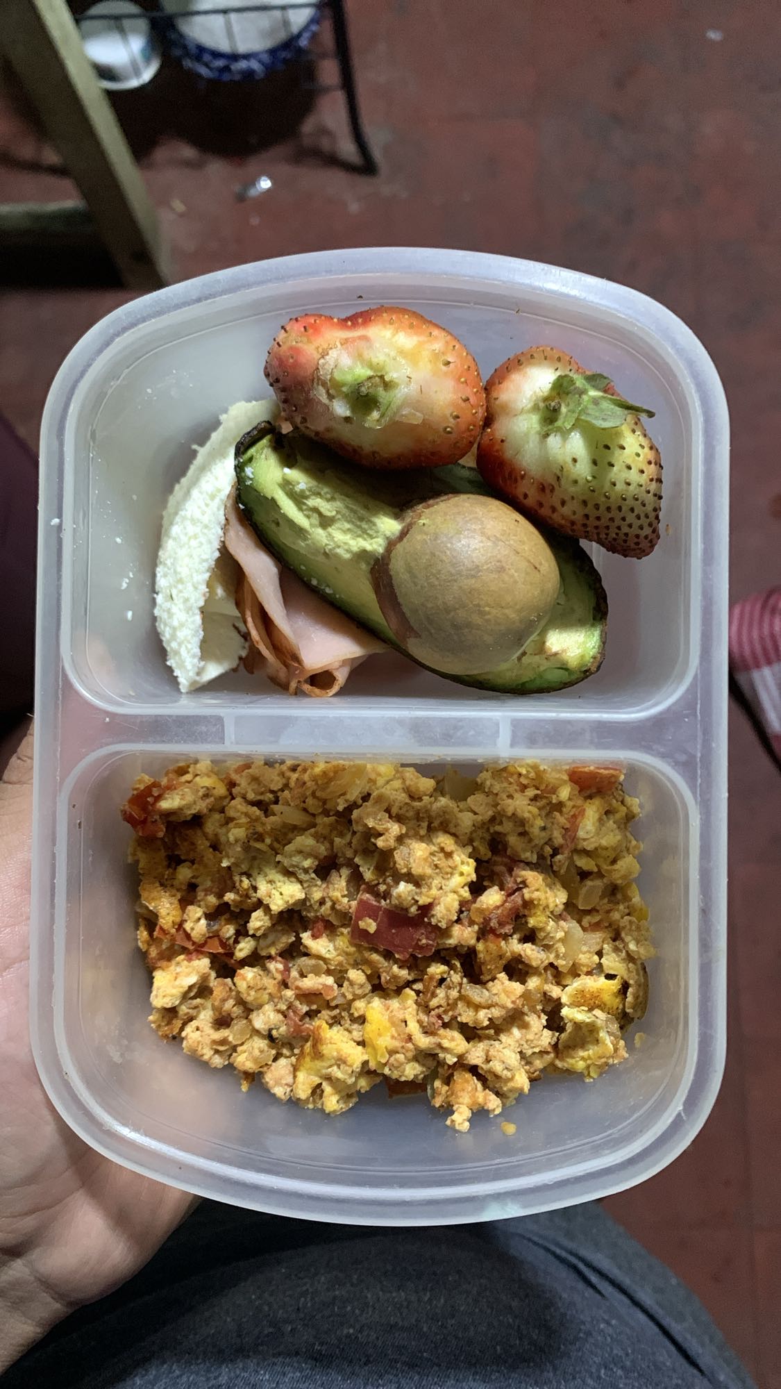 Desayuno mixto saludable