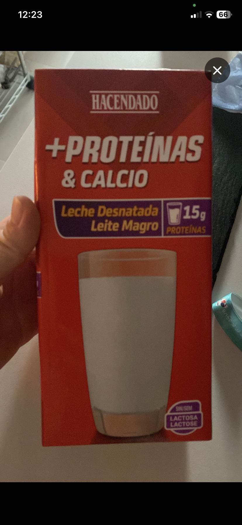 Lapte degresat proteic