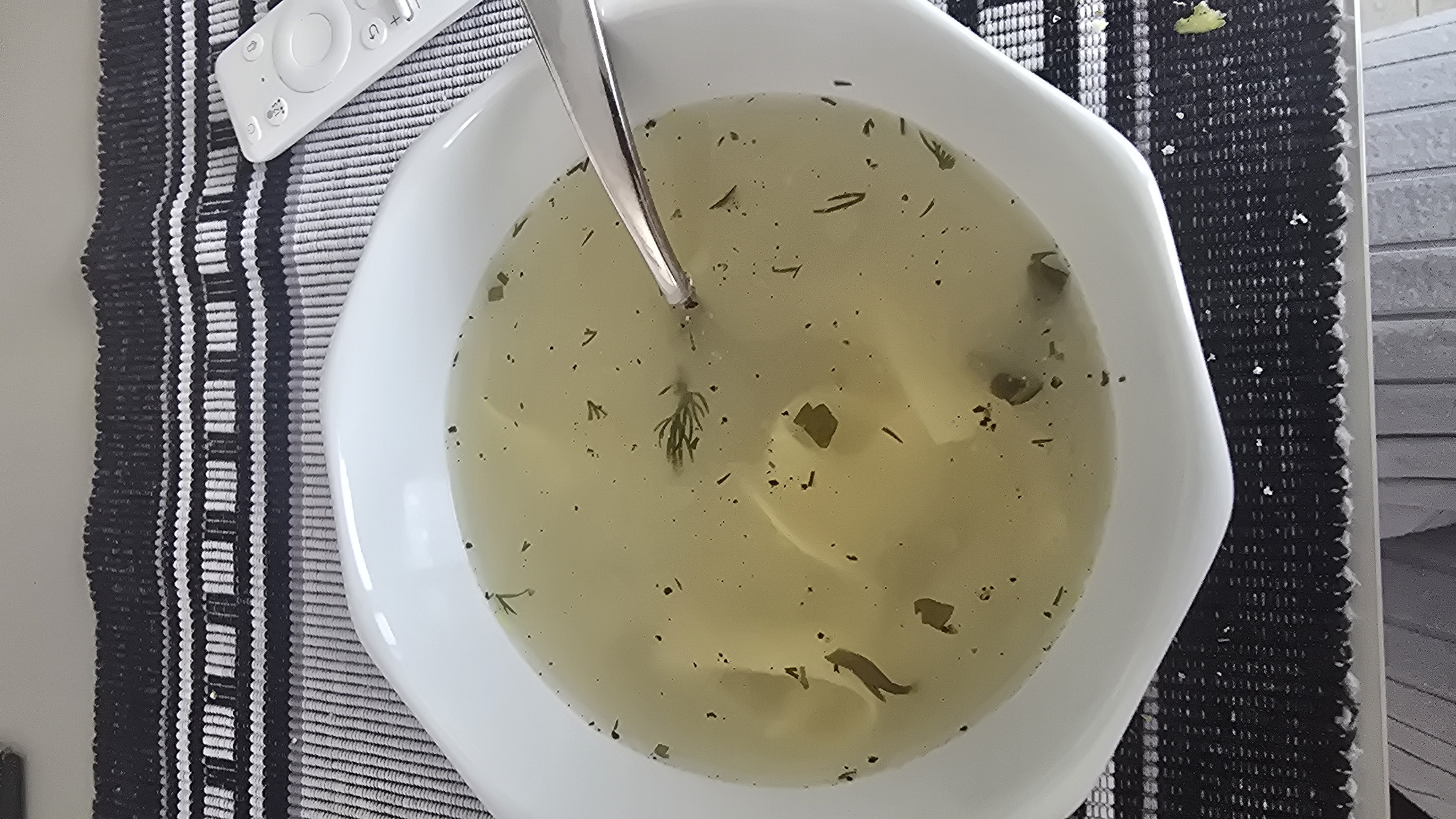 Herb Chicken Broth Soup
