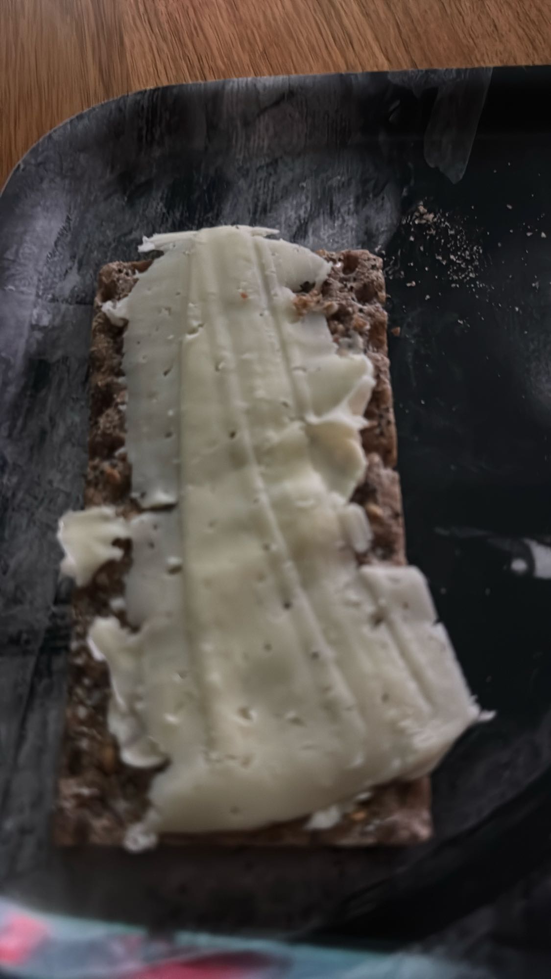 Knäckebröd med ost