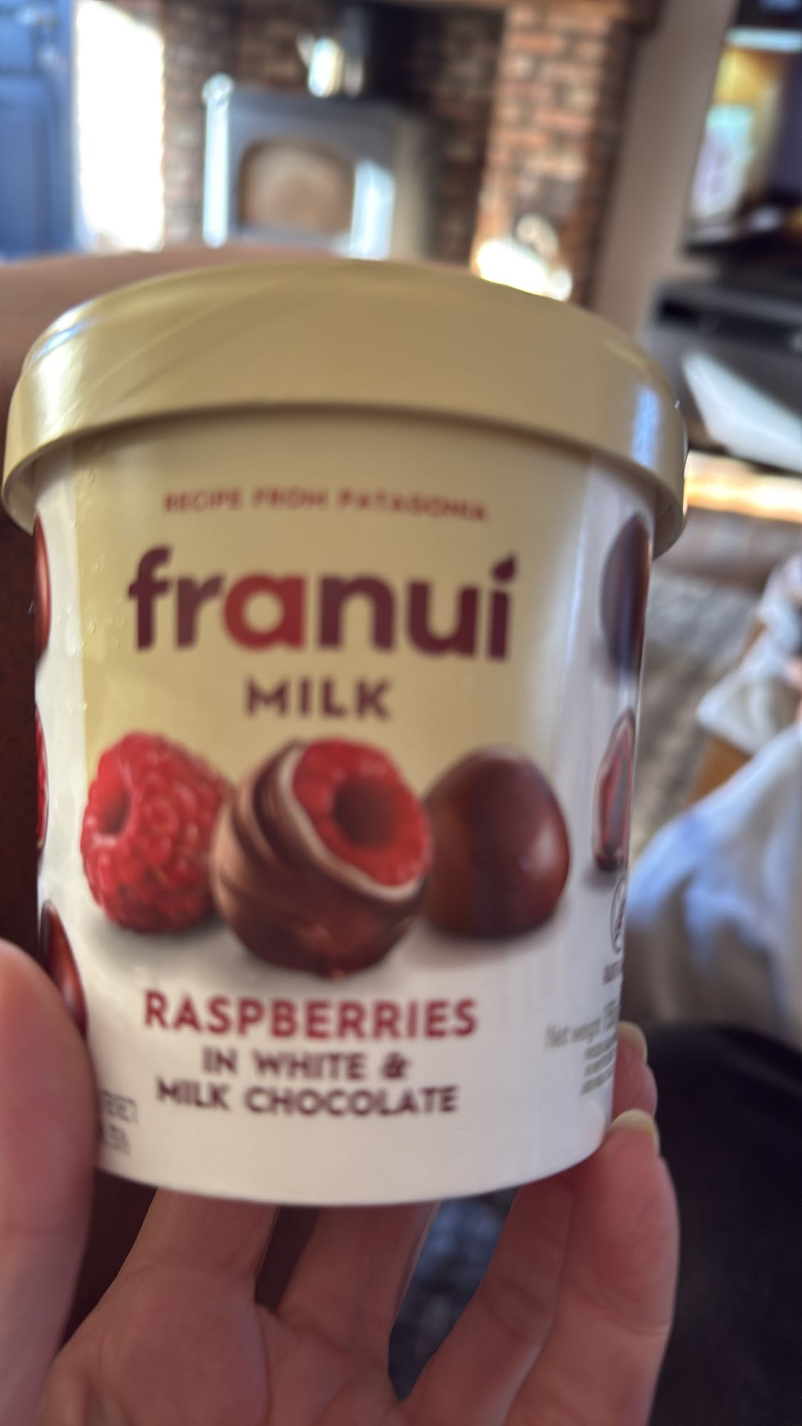 Frambozen in chocolade