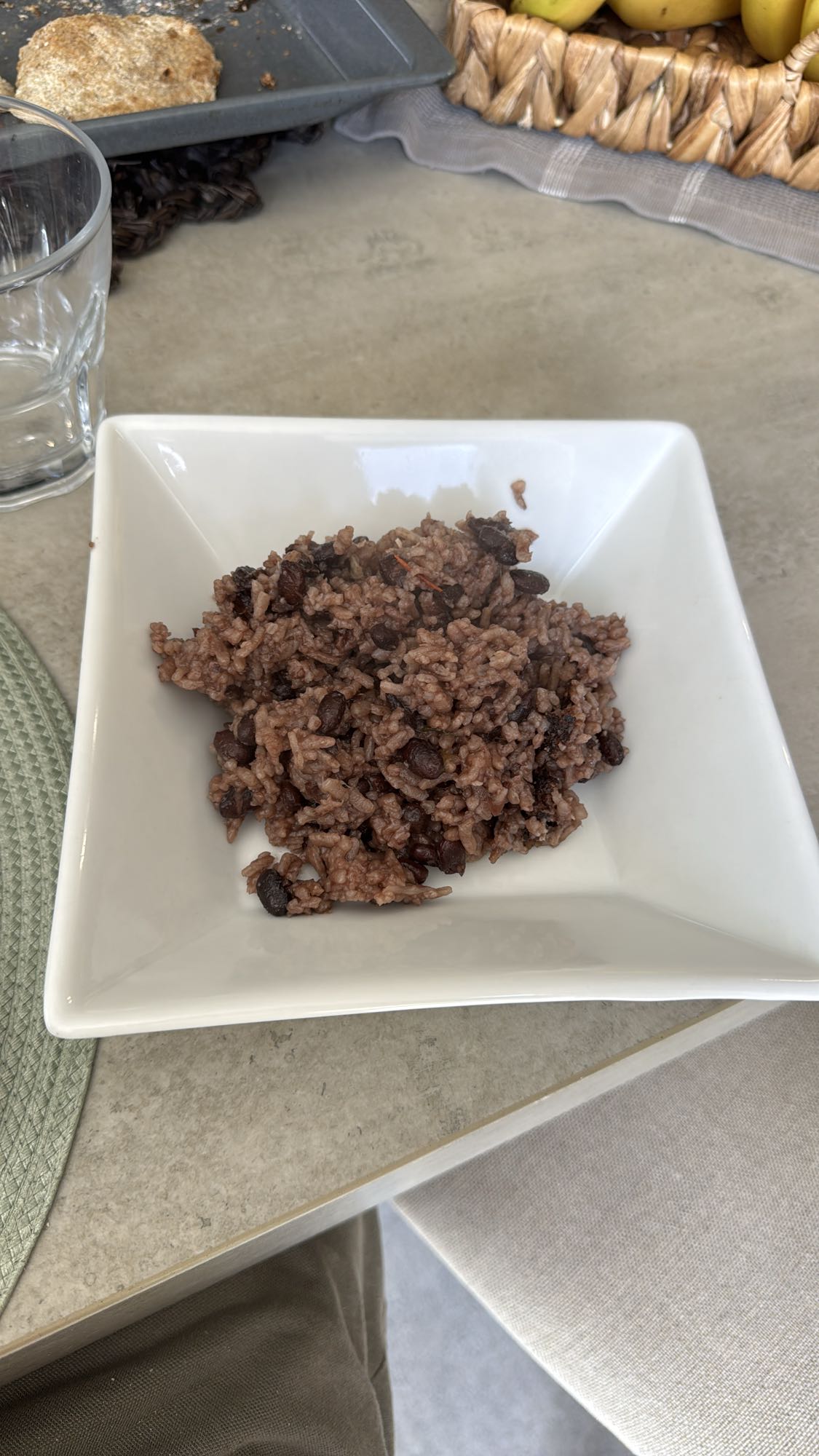 arroz con frijoles