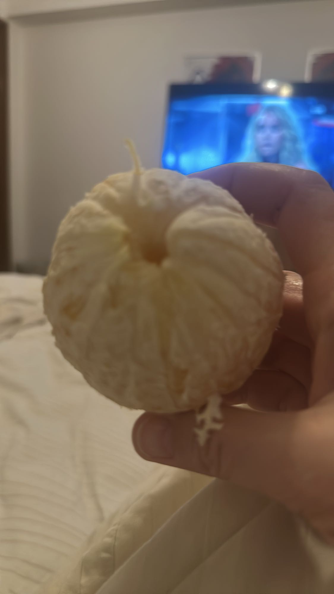 Peeled orange