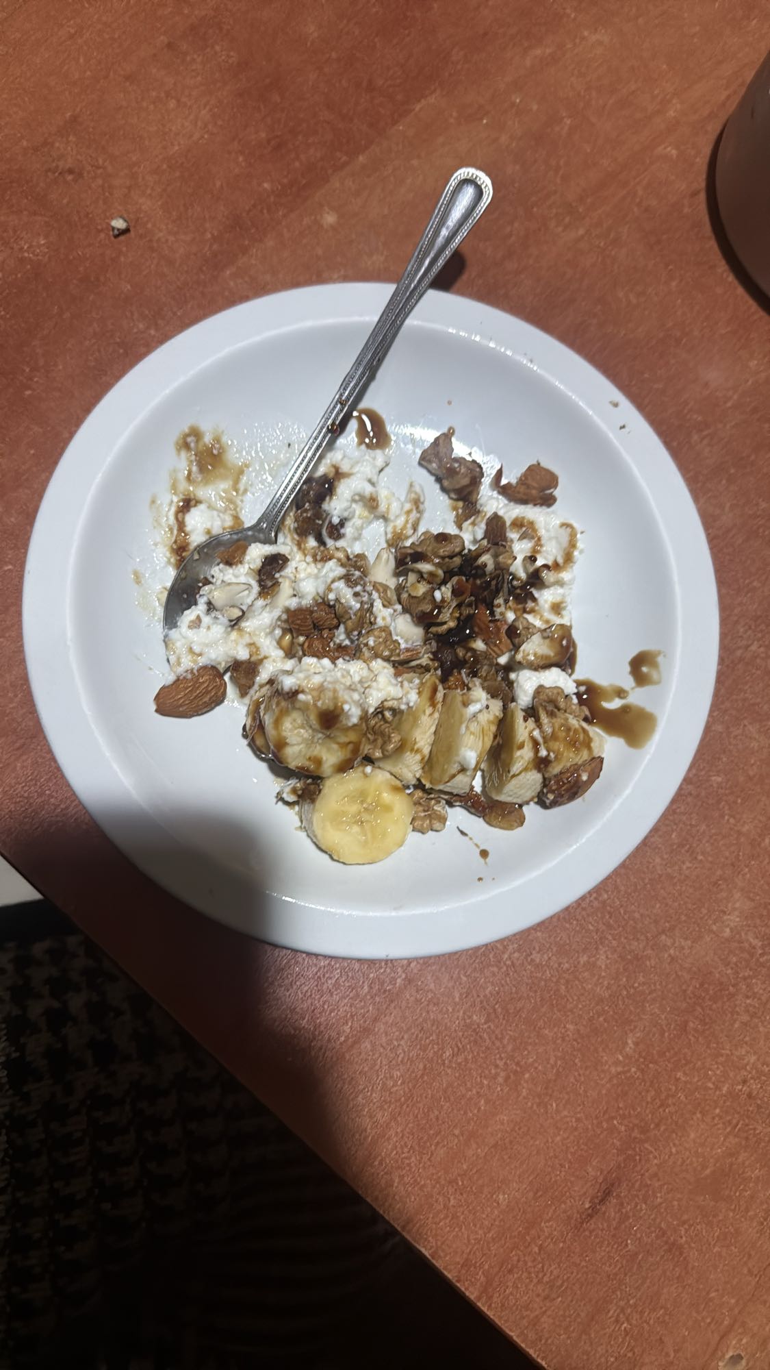 Cottage Cheese Banana Nut Bowl