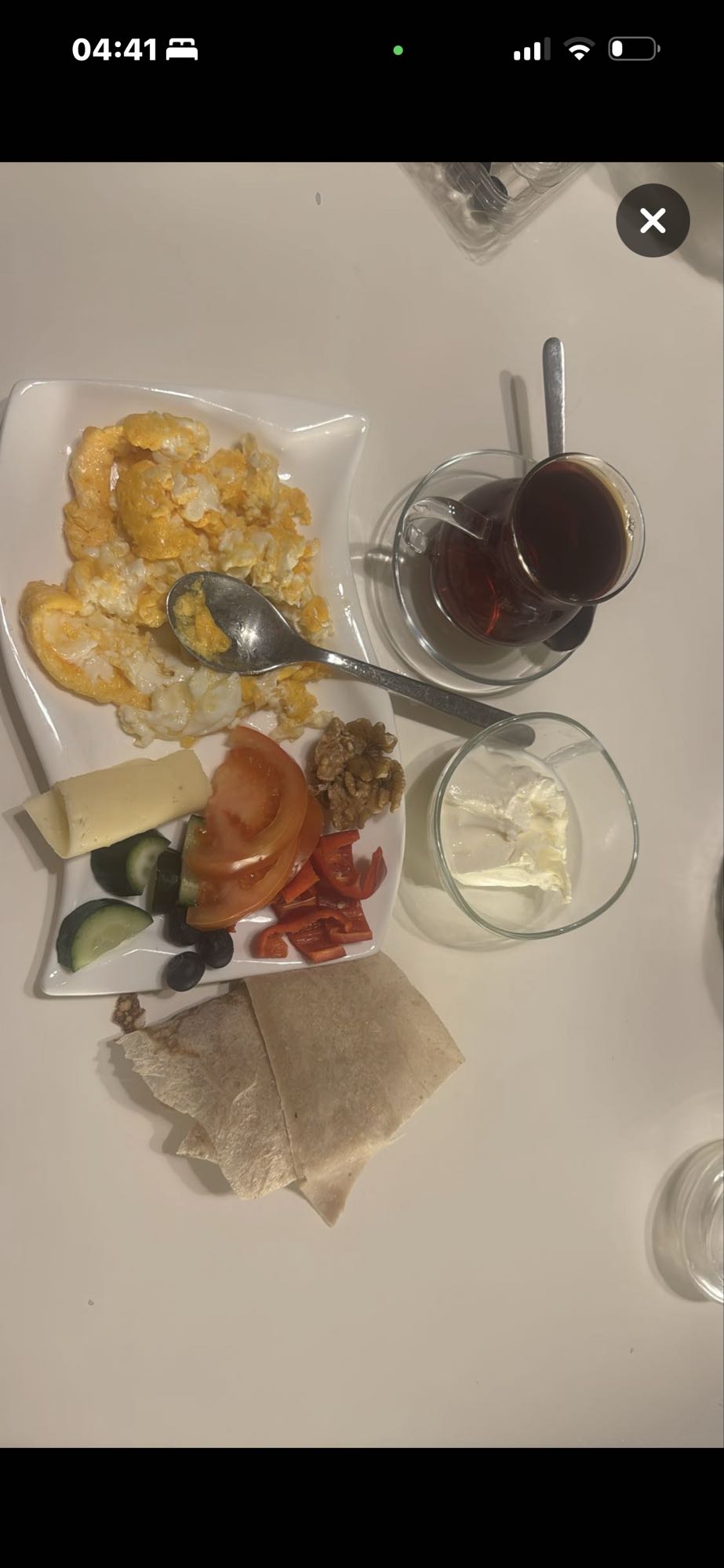 Turkisk frukosttallrik