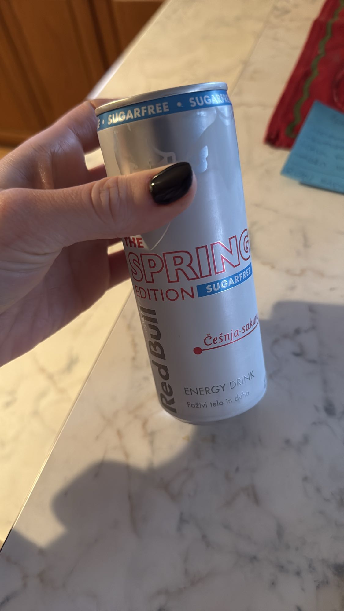 Sugarfree Cherry Energy Drink