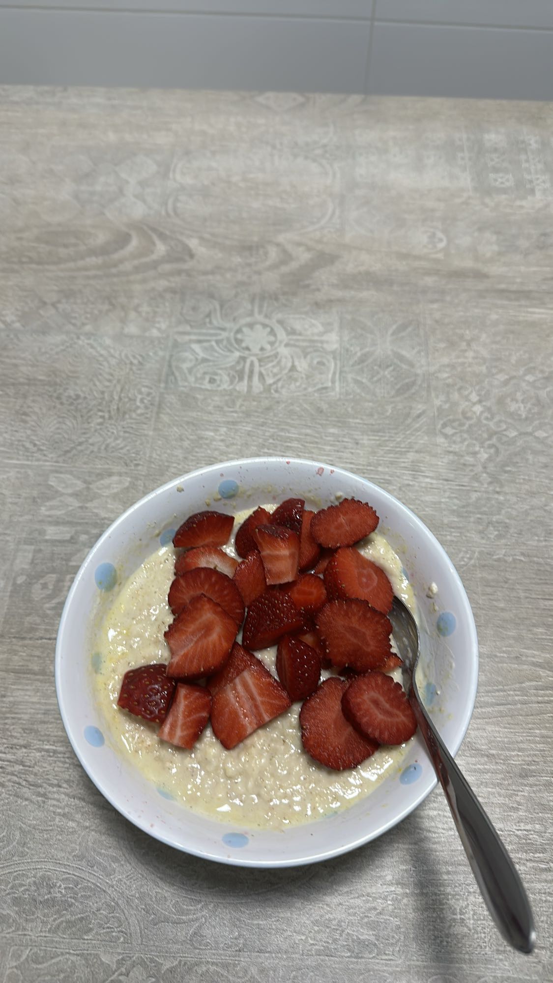 avena con fresas