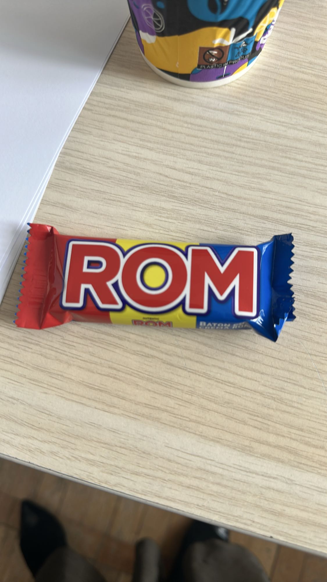 ROM chocolate bar