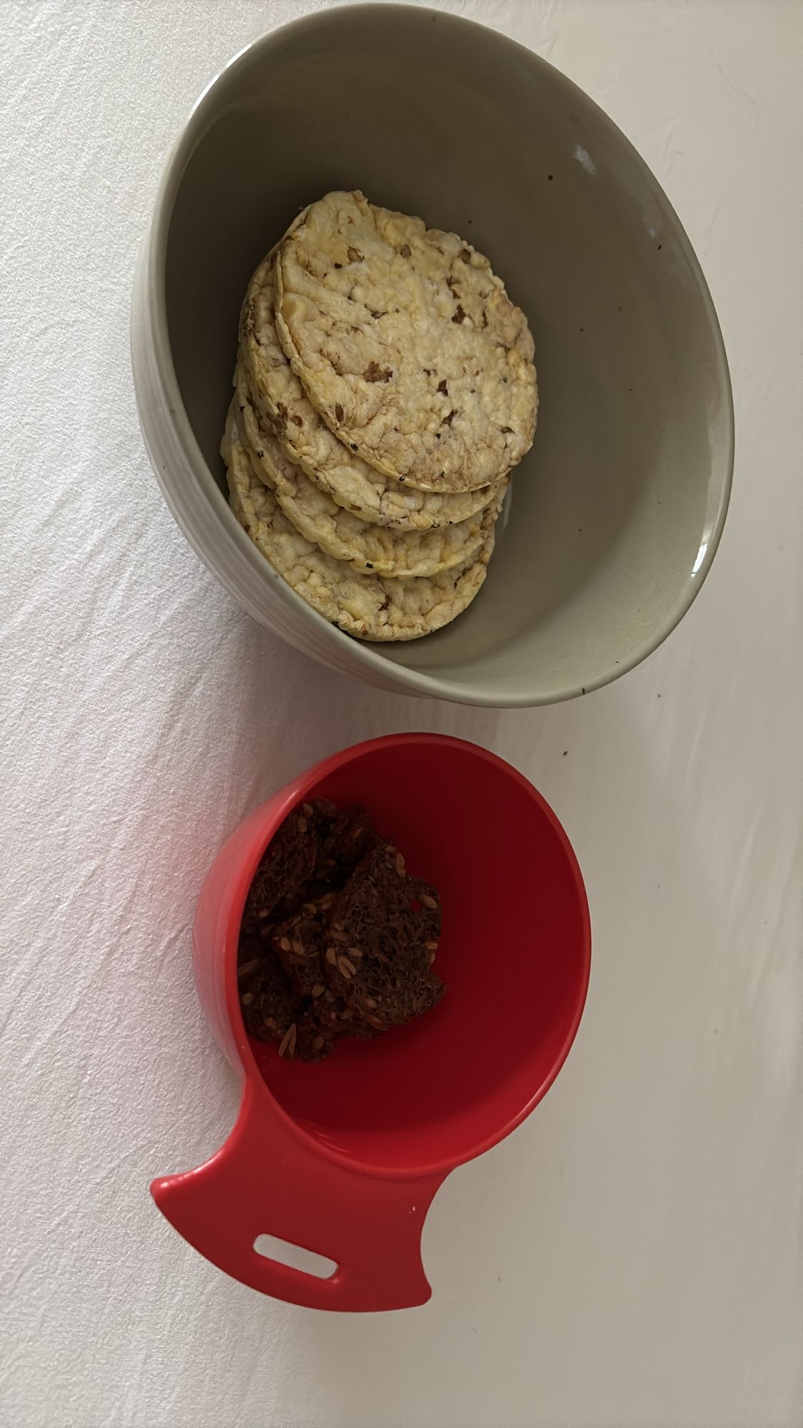 Riskakor och fröknäcke