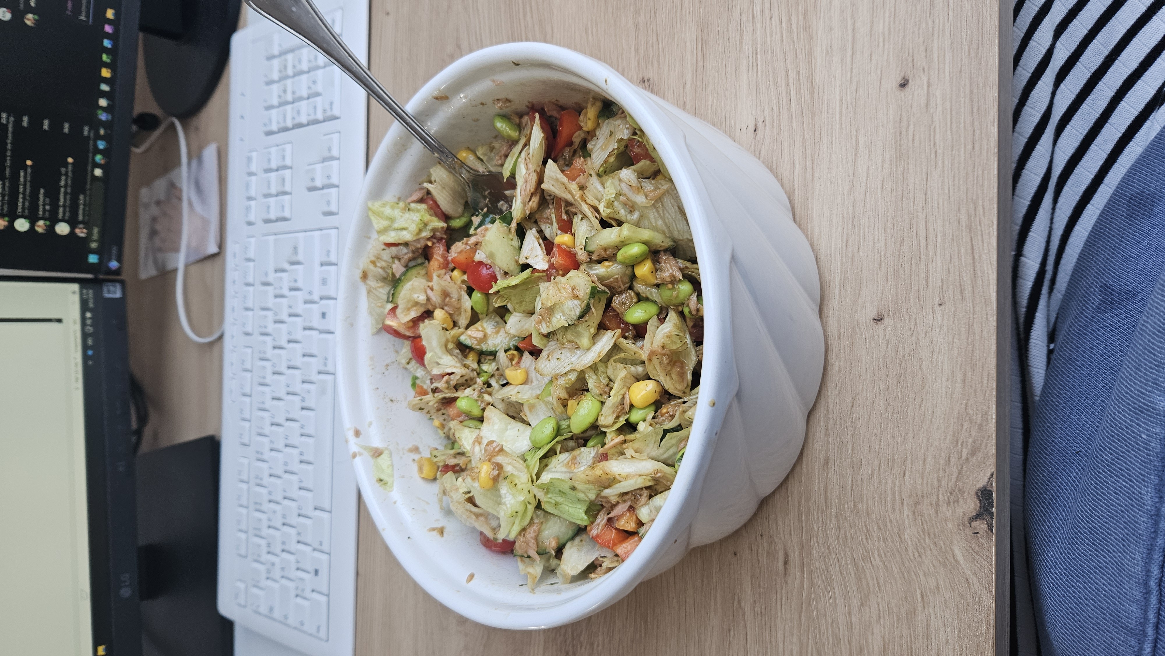 Gemischter Salat mit Thunfisch