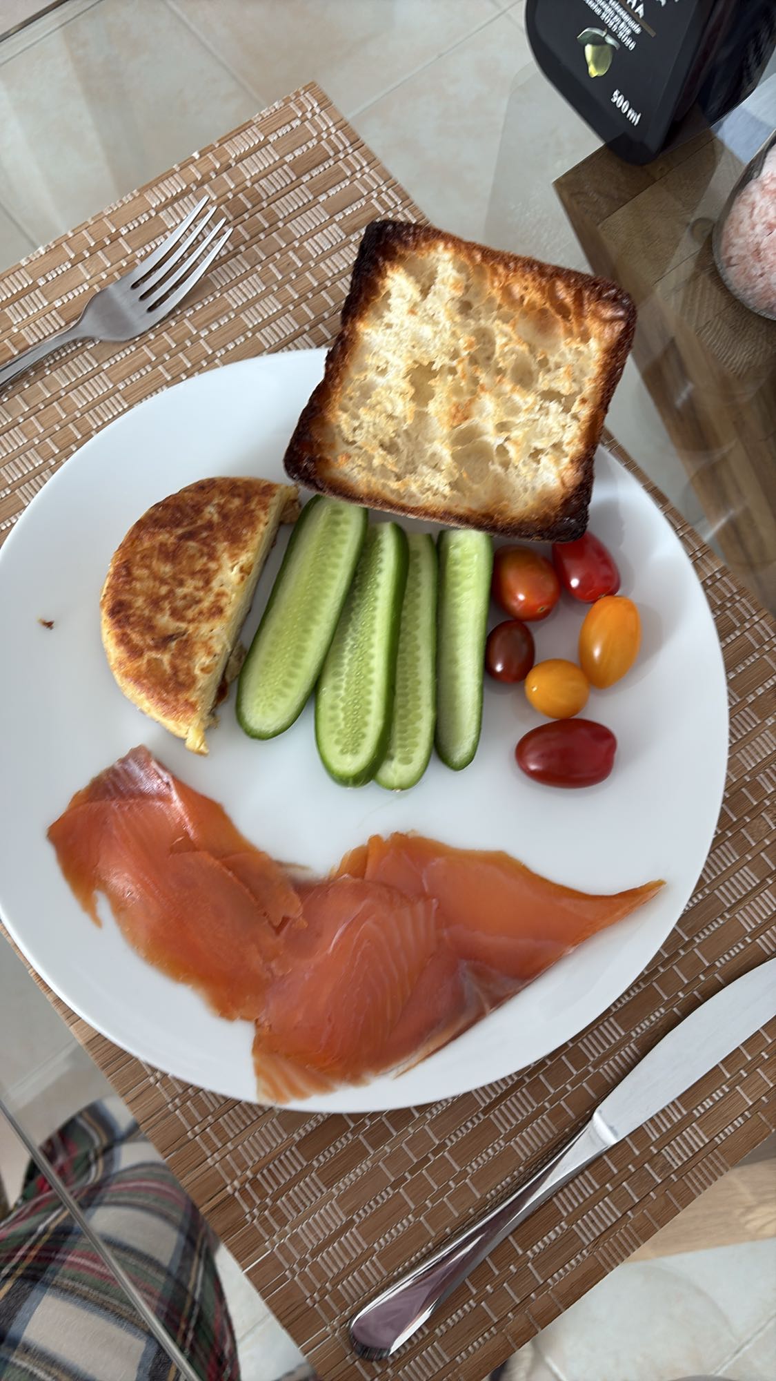 Salmon & Veggie Plate