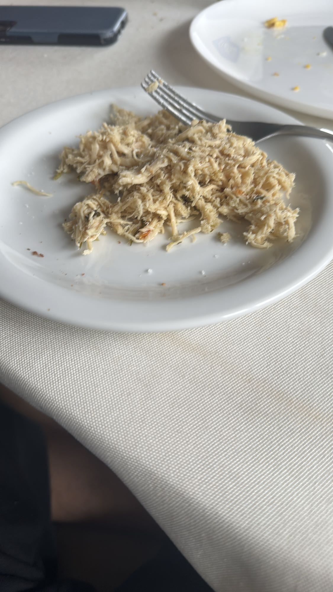 frango desfiado simples