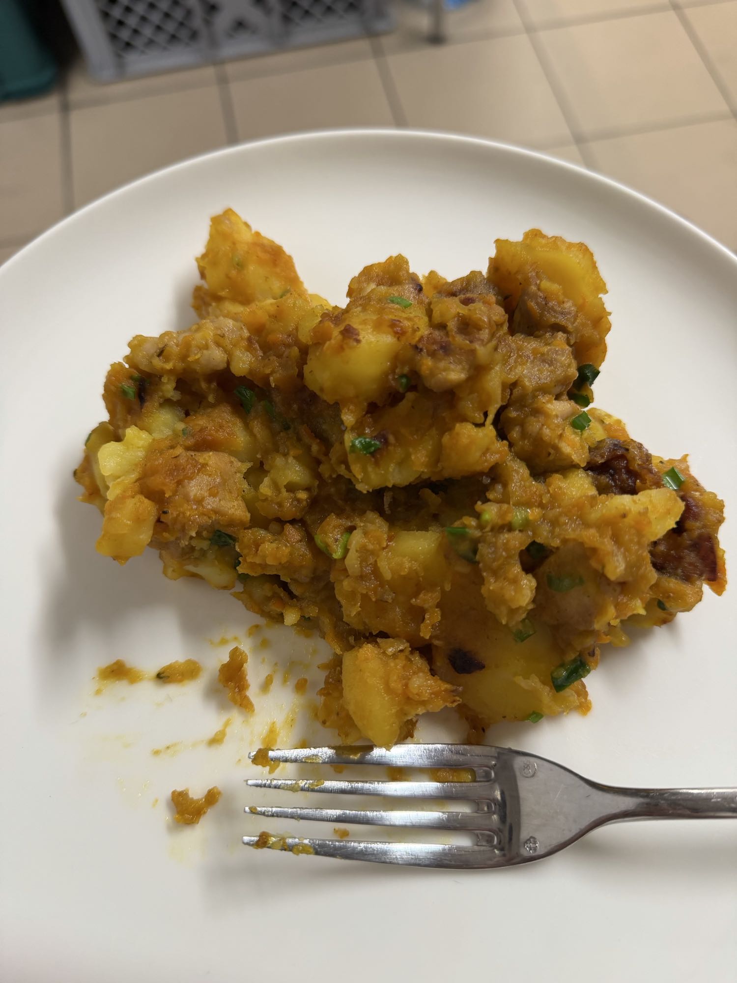 Картофель с мясом