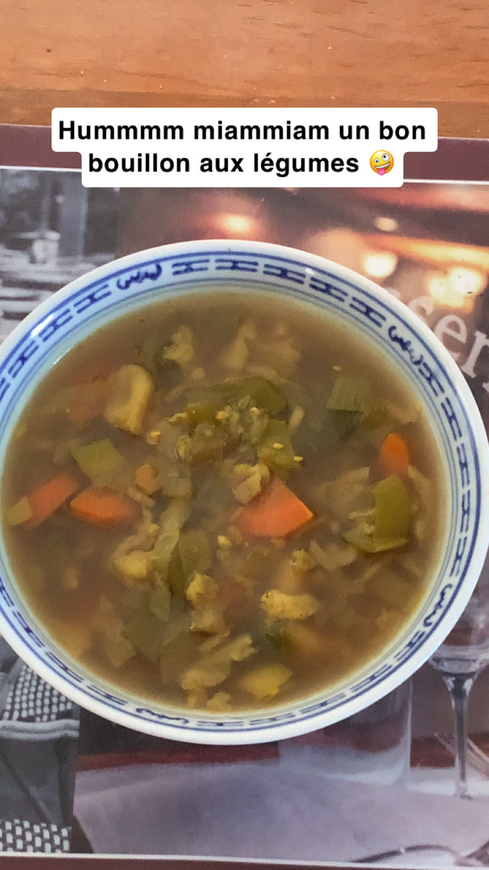 Bouillon de légumes