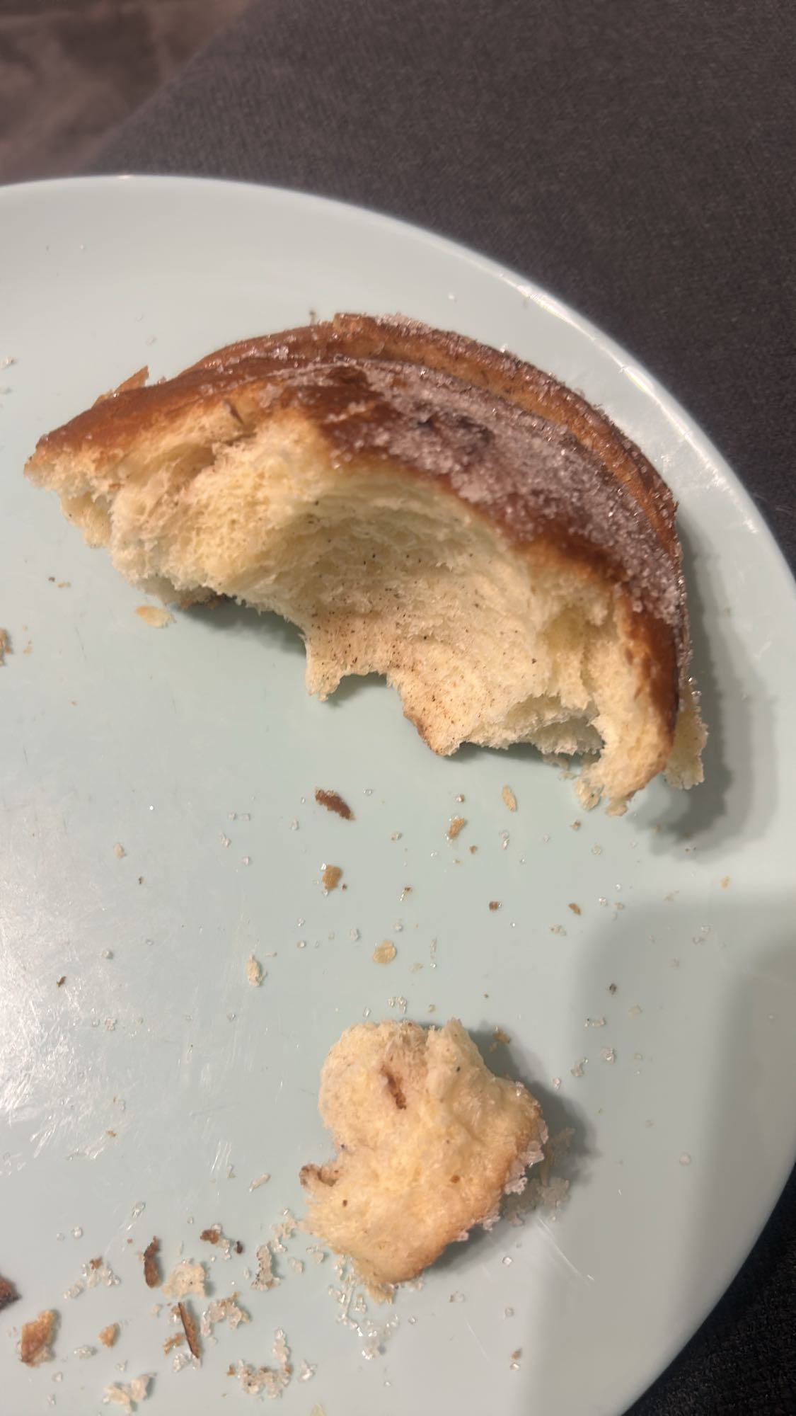 drożdżówka z cukrem