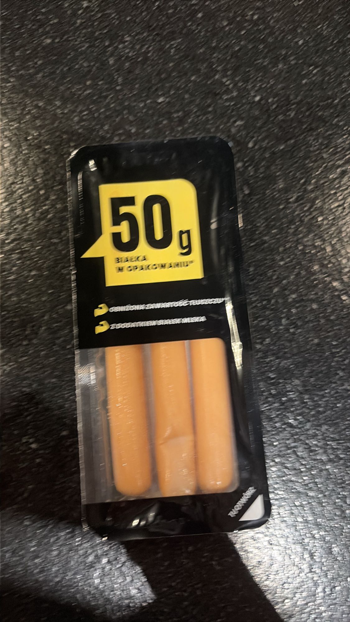 parówki drobiowe 50g