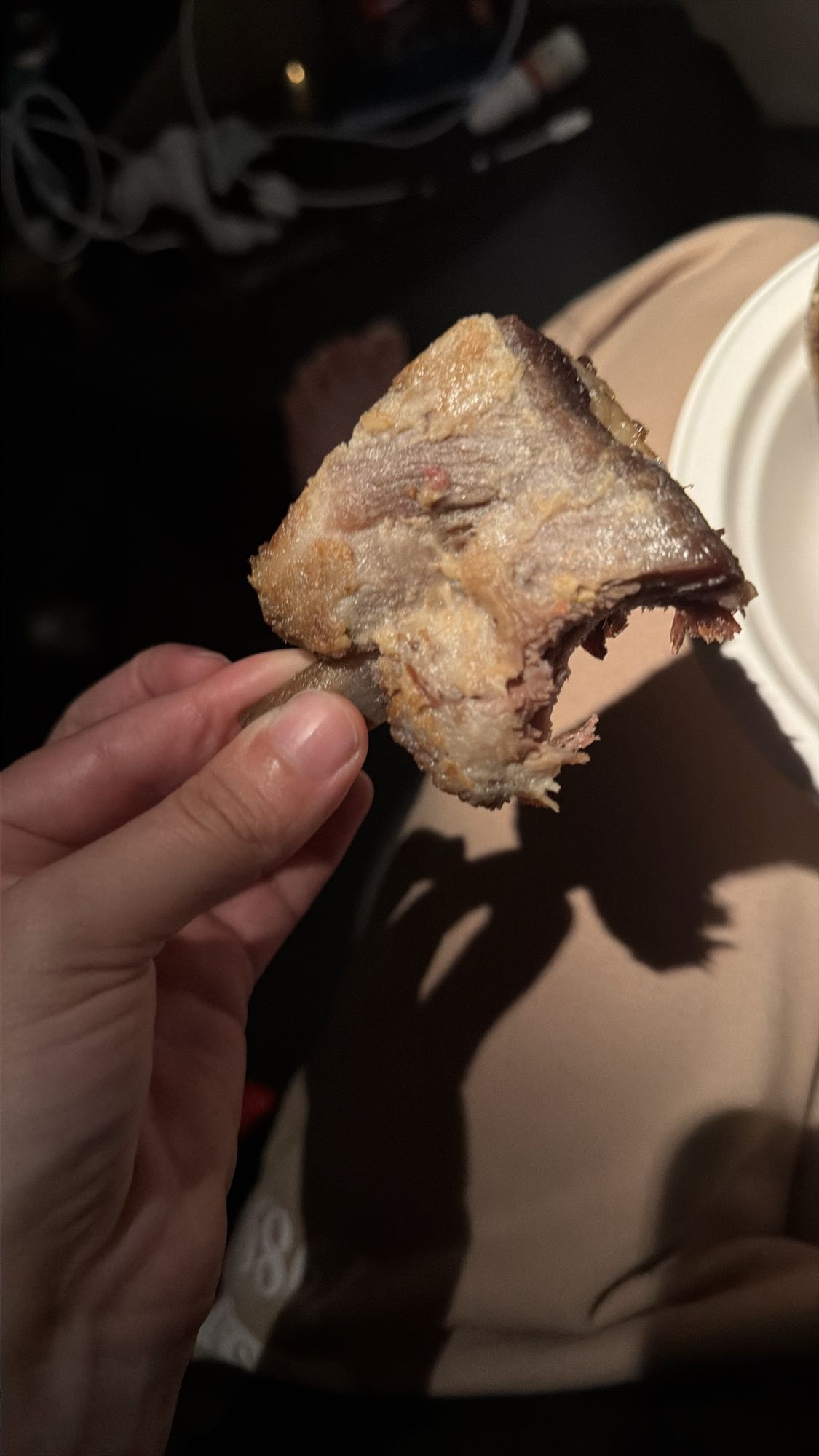 Bucată de carne prăjită