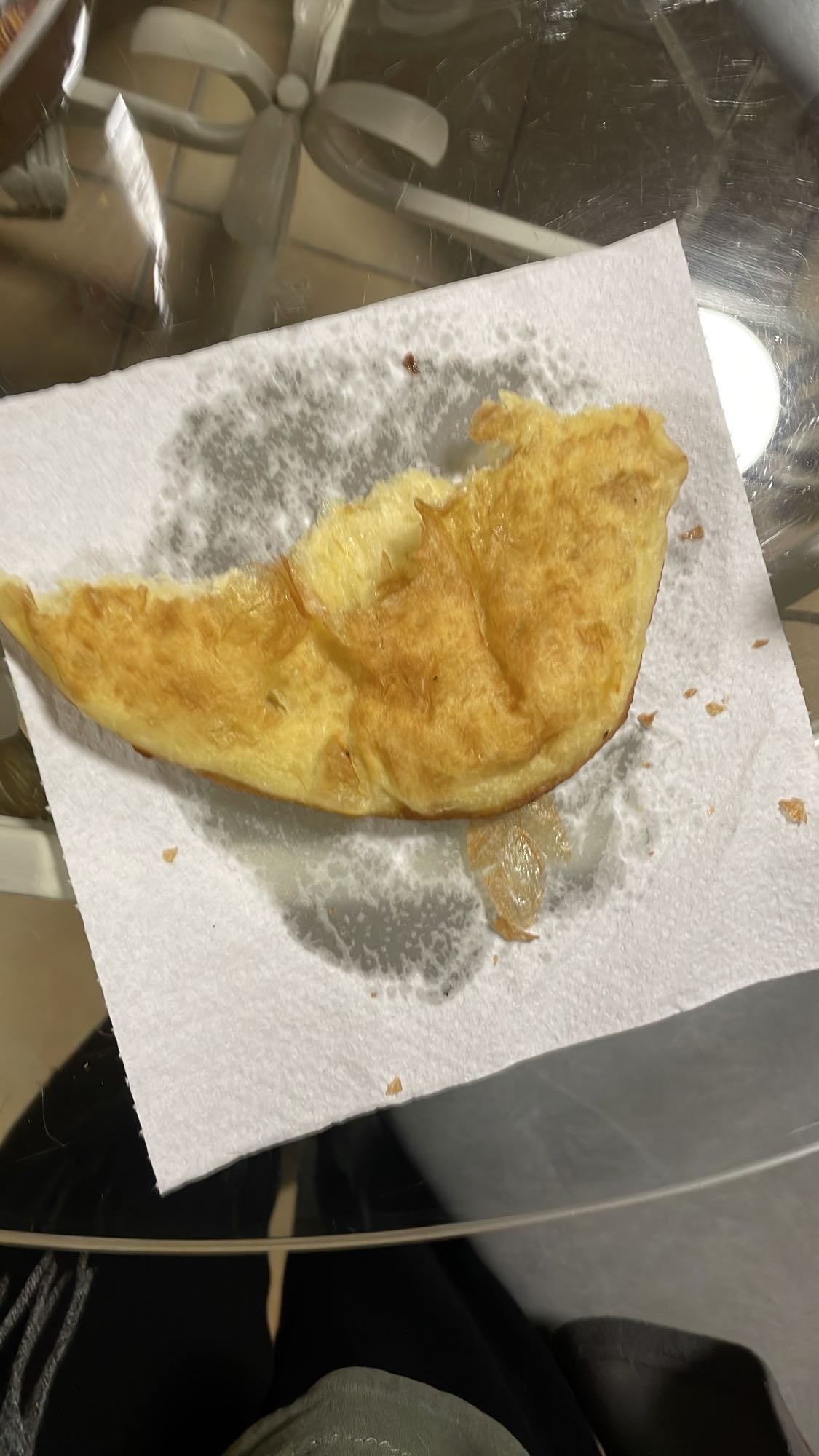 Omelette frite