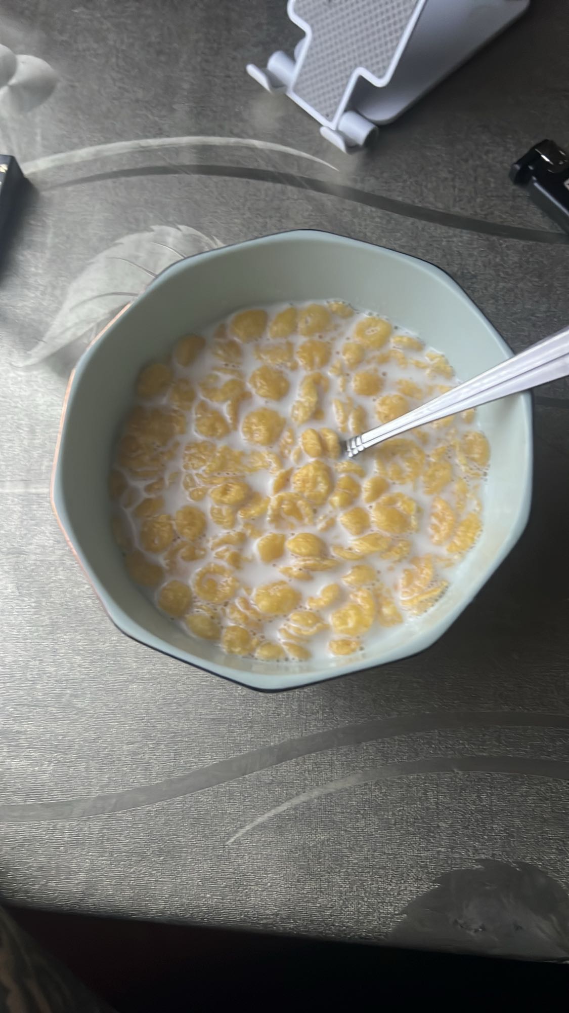 Fulgi de porumb cu lapte