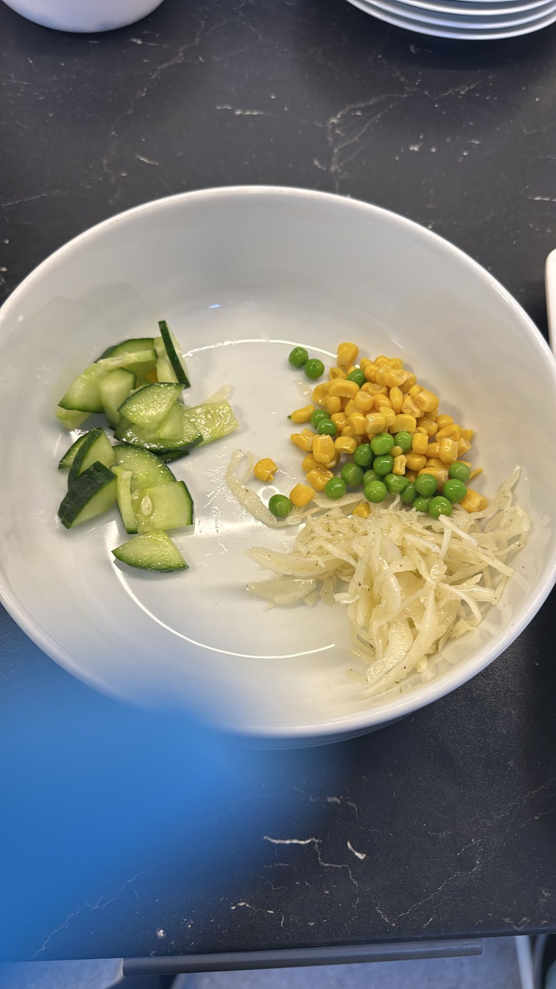 Grönsakstallrik liten