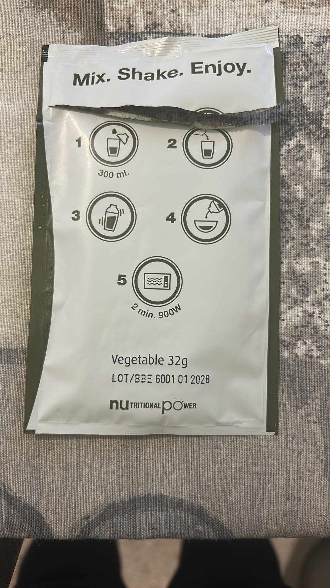 Shake vegetal instant