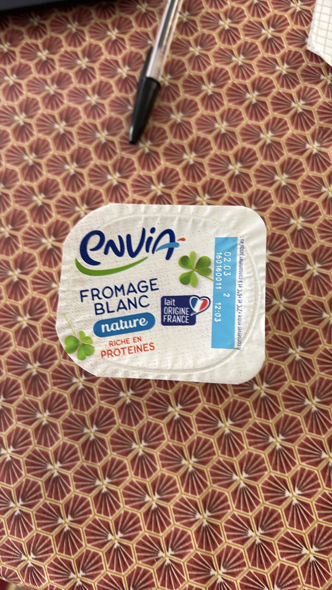 Fromage blanc nature