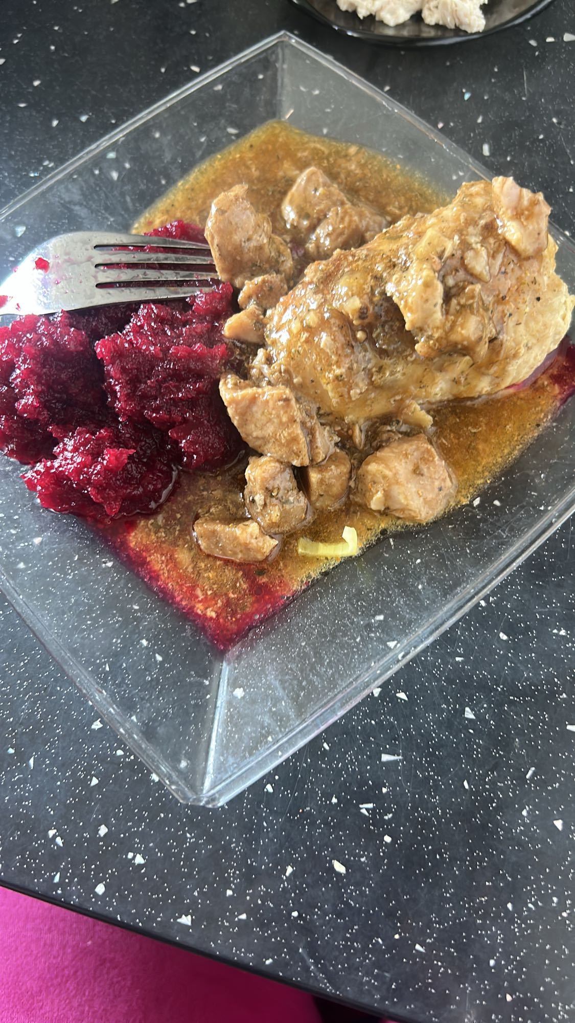 Kurczak z buraczkami