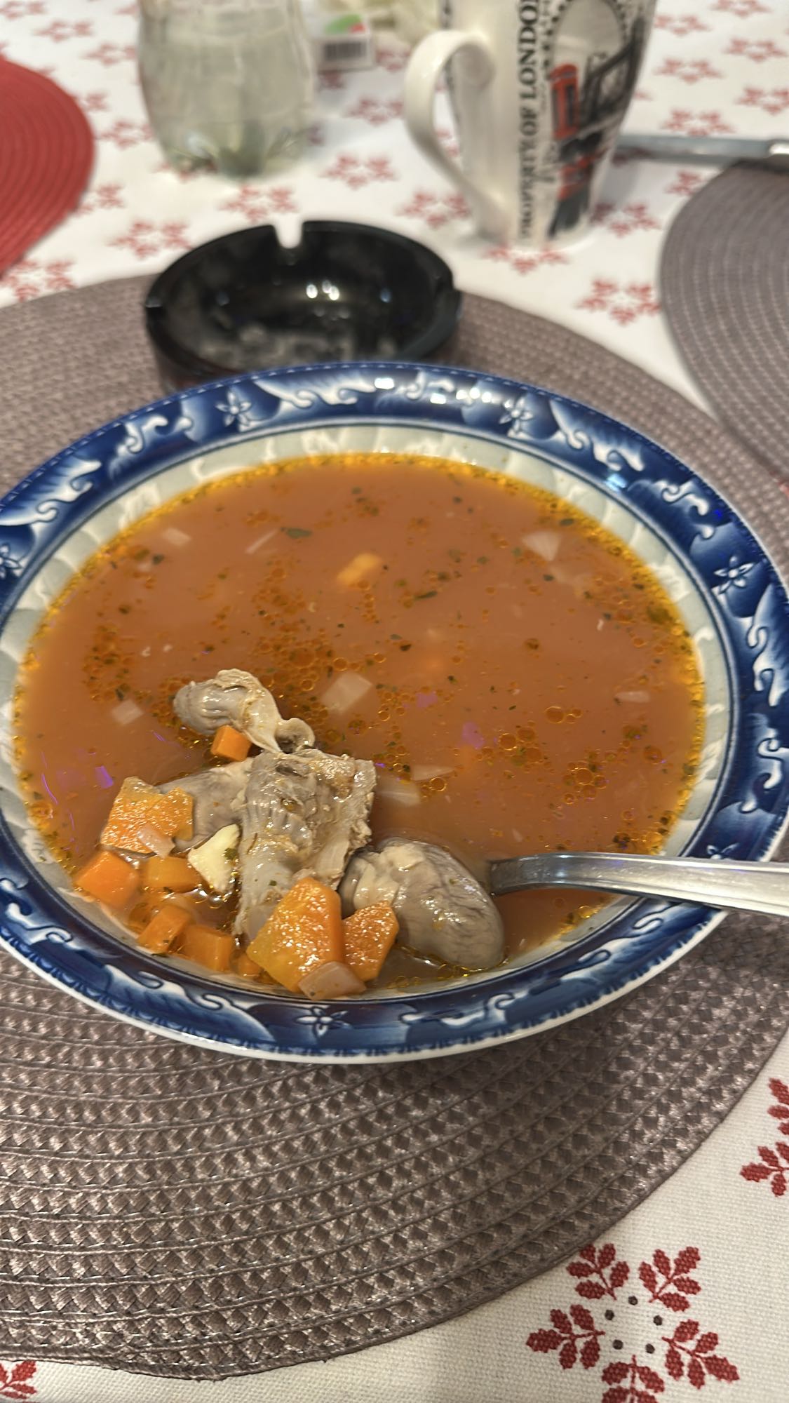 Ciorbă de pipote și inimi